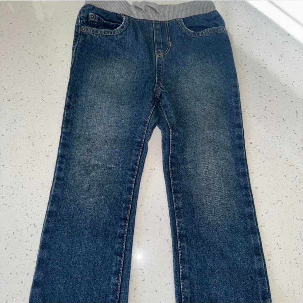 The Children's Place Gray and Blue Jeans